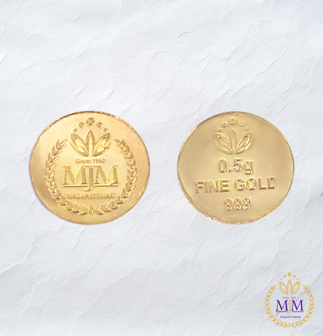 24 Kt 0.5gm Gold Coin
