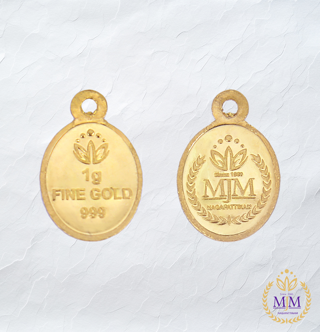 24 Kt 1gm Gold Pendant