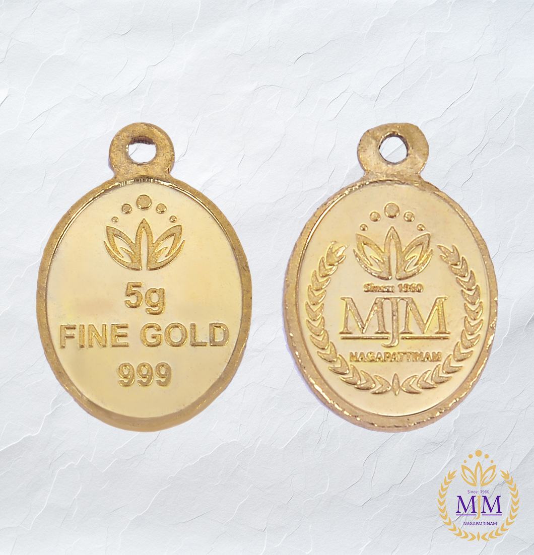 24 Kt 5gm Gold Pendant