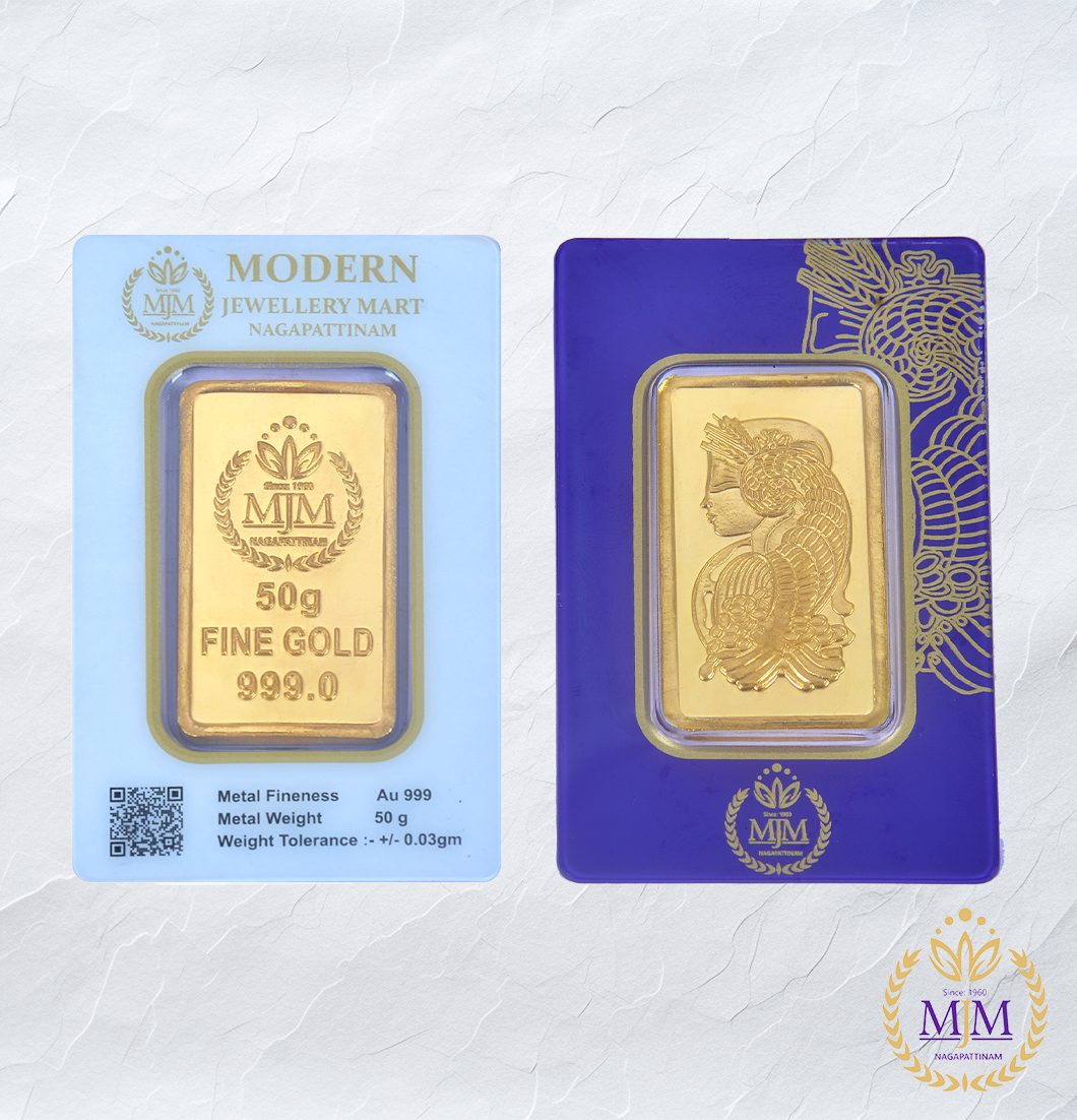 24 Kt 50gm Gold Bar